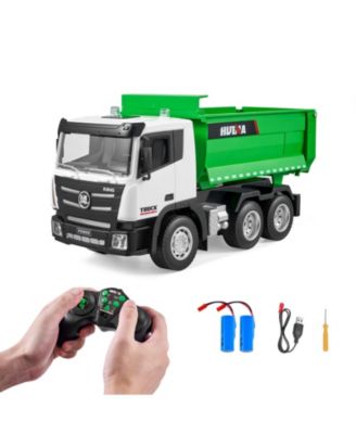 Remote Control Dump Truck Toy with 9 Channel Operation and 4WD Power