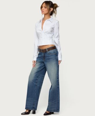 Women's Laurna Tailored Button Up Shirt