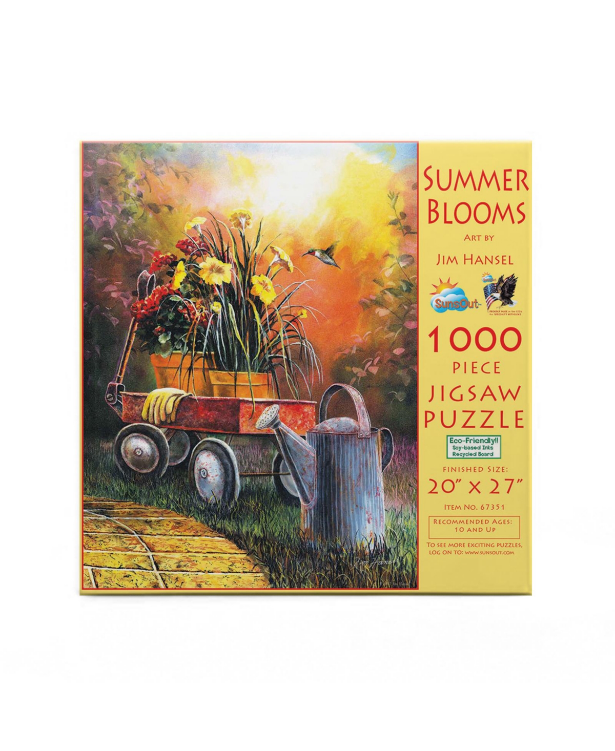 SunsOut Summer Blooms 1000 piece Jigsaw Puzzle for Adults