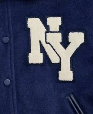 Women's Sailor-Collar Varsity Jacket