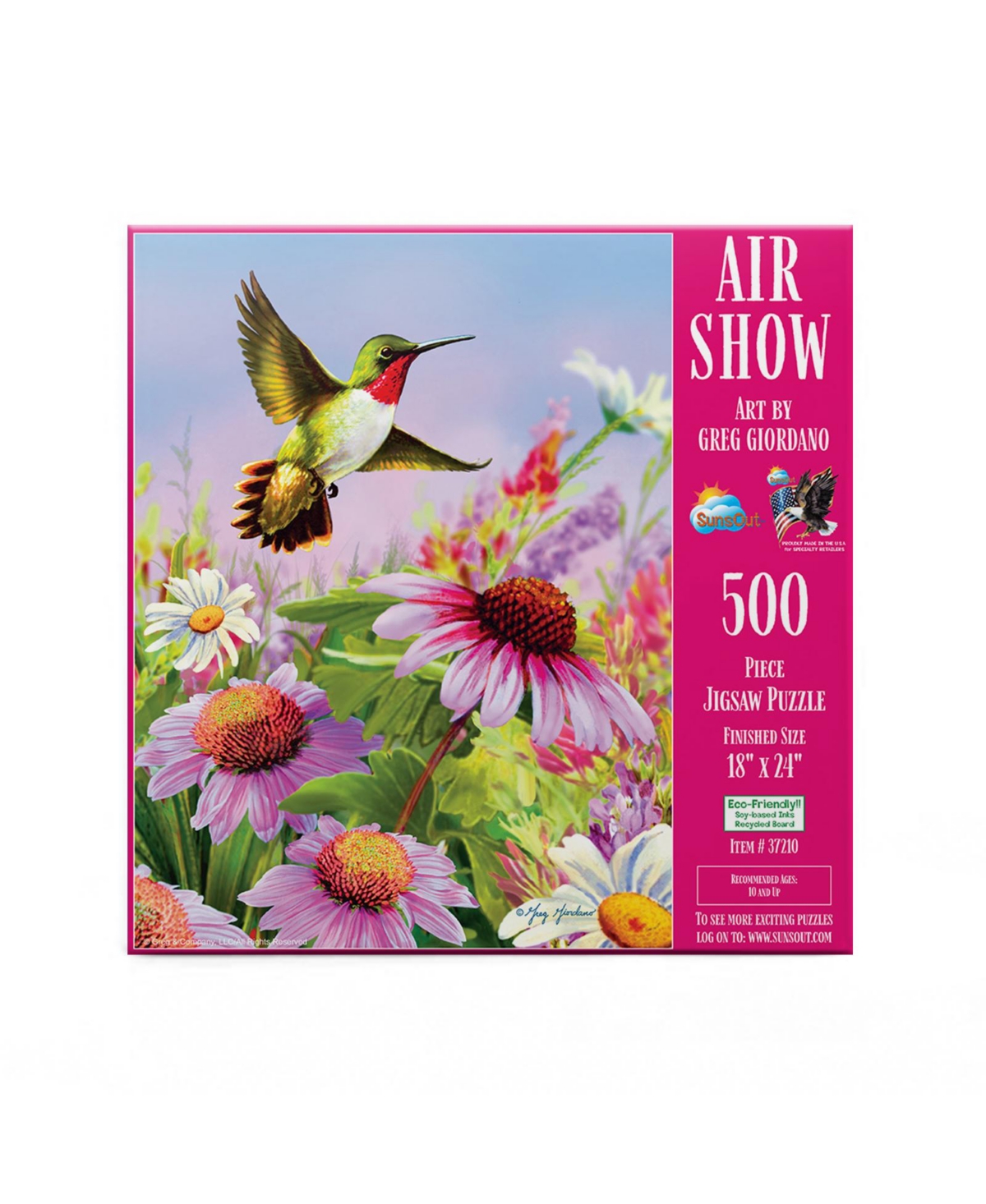 SunsOut Air Show 500 piece Jigsaw Puzzle for Adults