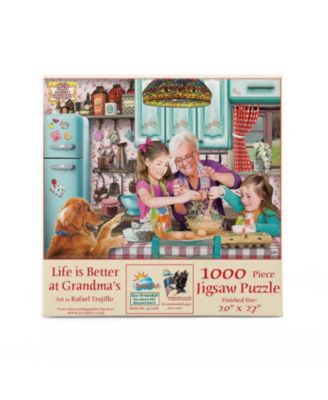 Life is Better at Grandma's 1000 piece Jigsaw Puzzle for Adults Mothers Day