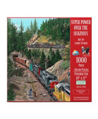 Super Power over the Siskiyous 1000 piece Jigsaw Puzzle for Adults