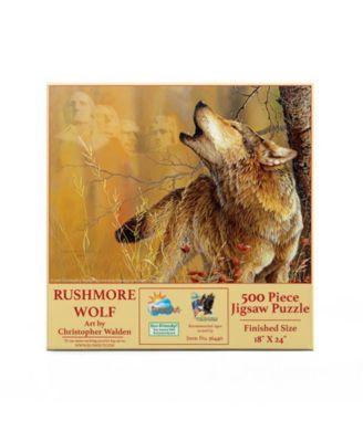 Rushmore Wolf 500 piece Jigsaw Puzzle for Adults