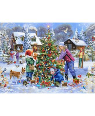 Dressing the Tree 1000 piece Jigsaw Puzzle for Adults