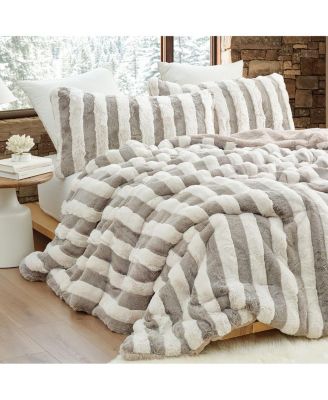 Chunkiest Chunky Bunny Freezin Waters - Coma Inducer Oversized Comforter Set - Lush Gray