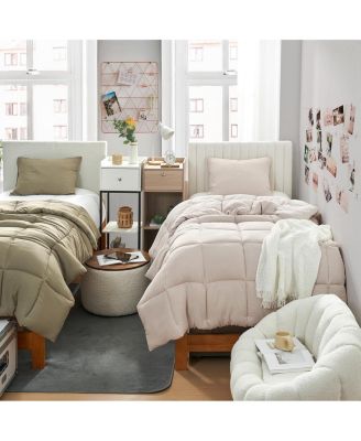 Beachfront Avenue - Oversized Cooling Comforter Set - Smoke Blue