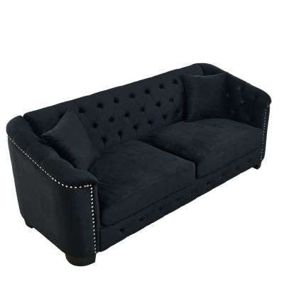 3-seater Combination Sofa - Velvet