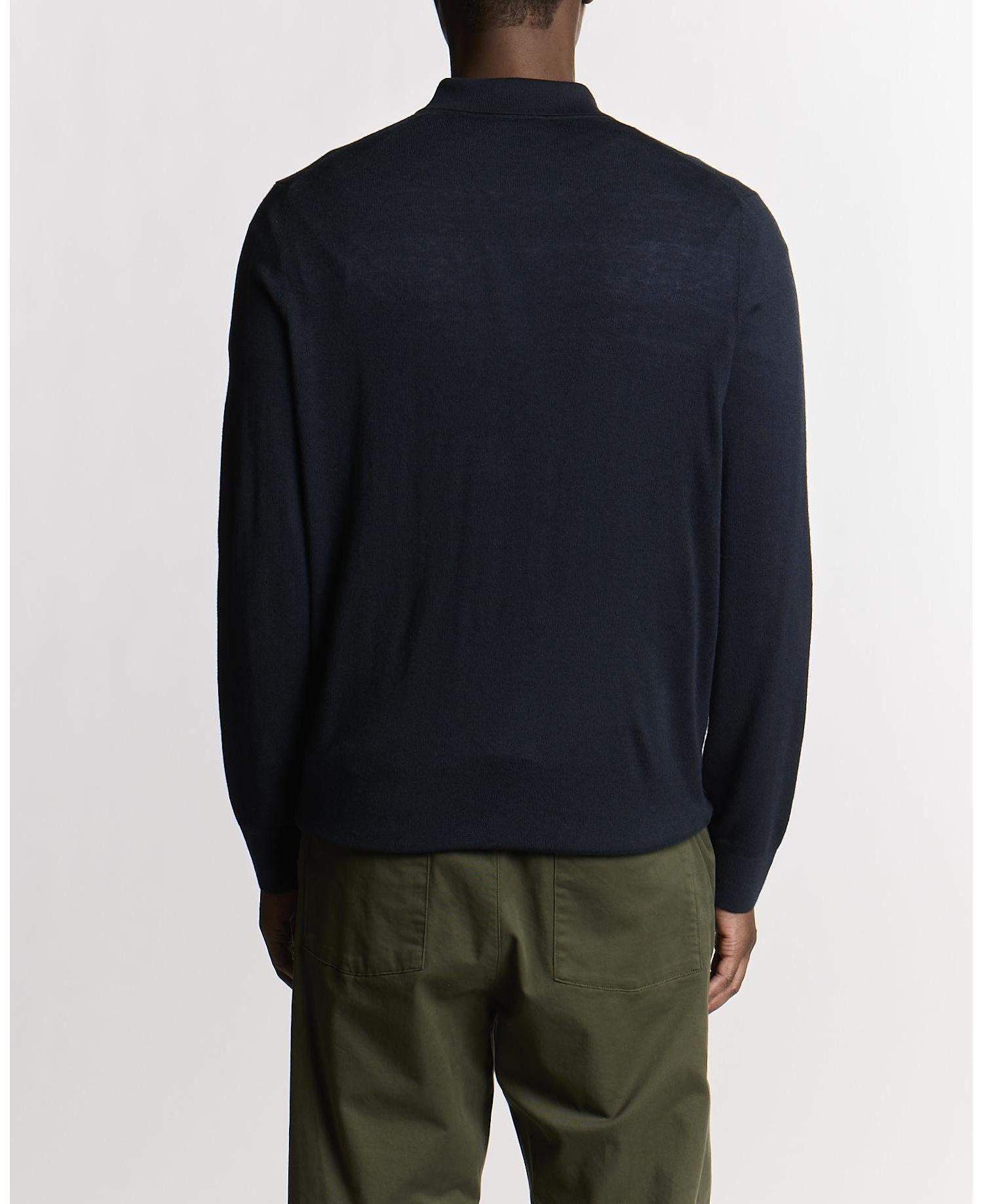 Men's Long Sleeve Cable Knitted Shirt