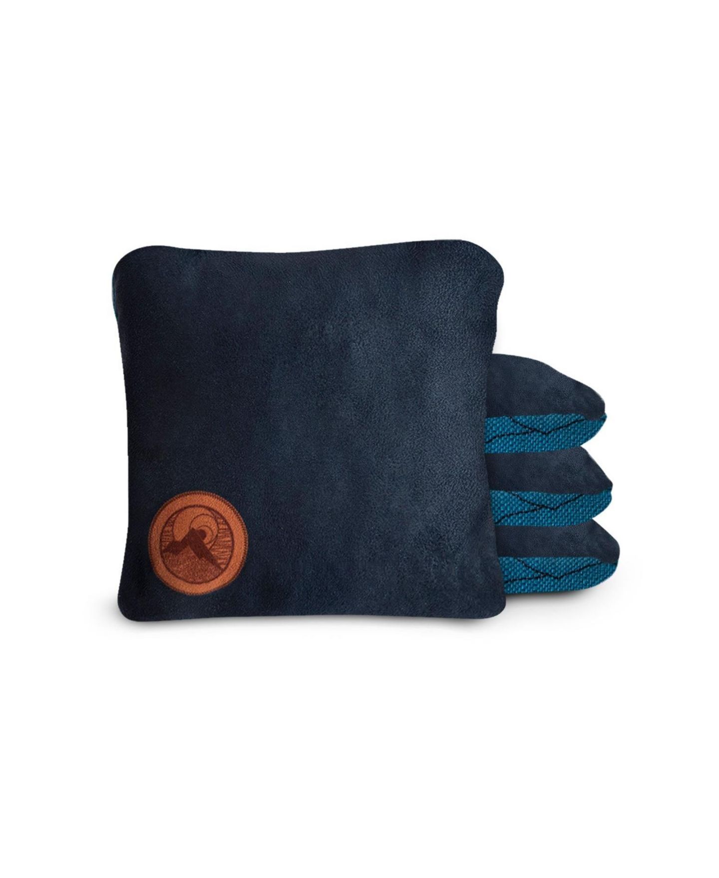 Детские игрушки Elakai Mount 6" x 6" Dual-Fabric Double-Stitched All-Weather Cornhole Bags, 4-Piece, Ages 14+, цвет: Синий — фото 2