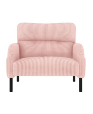 Corduroy Wide Seat Chair - Living Room/Bedroom