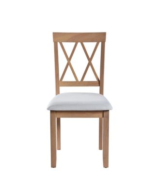 Streamdale Farmhouse Extendable Dining Set for Small Spaces Drop Leaf Table and 4 Upholstered Chairs