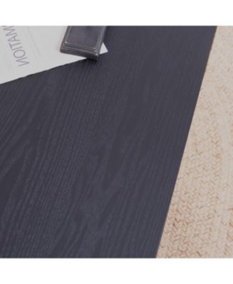 Carved Wood Coffee Table - Ornate Side Panels