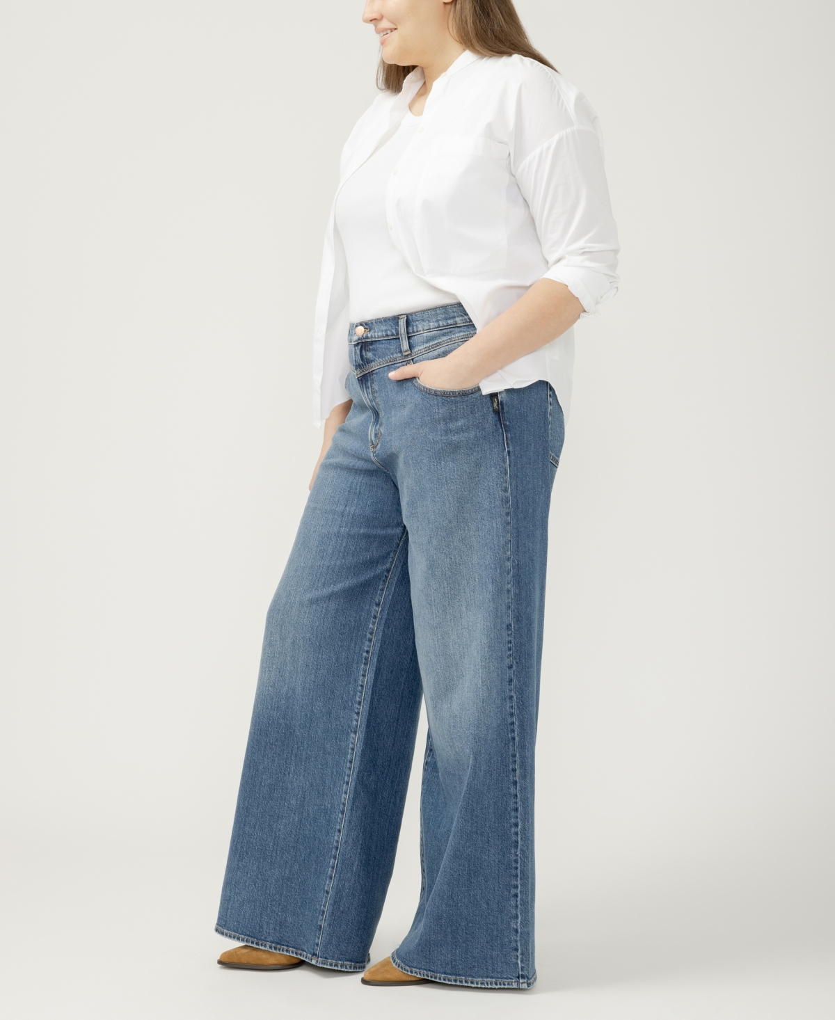 Silver Jeans Co. Plus Ultra Wide Leg High Rise