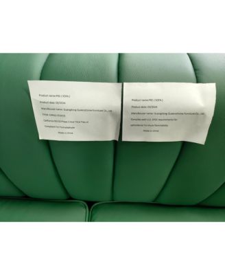 Streamdale Luxurious Velvet Sofa with Modern Accents