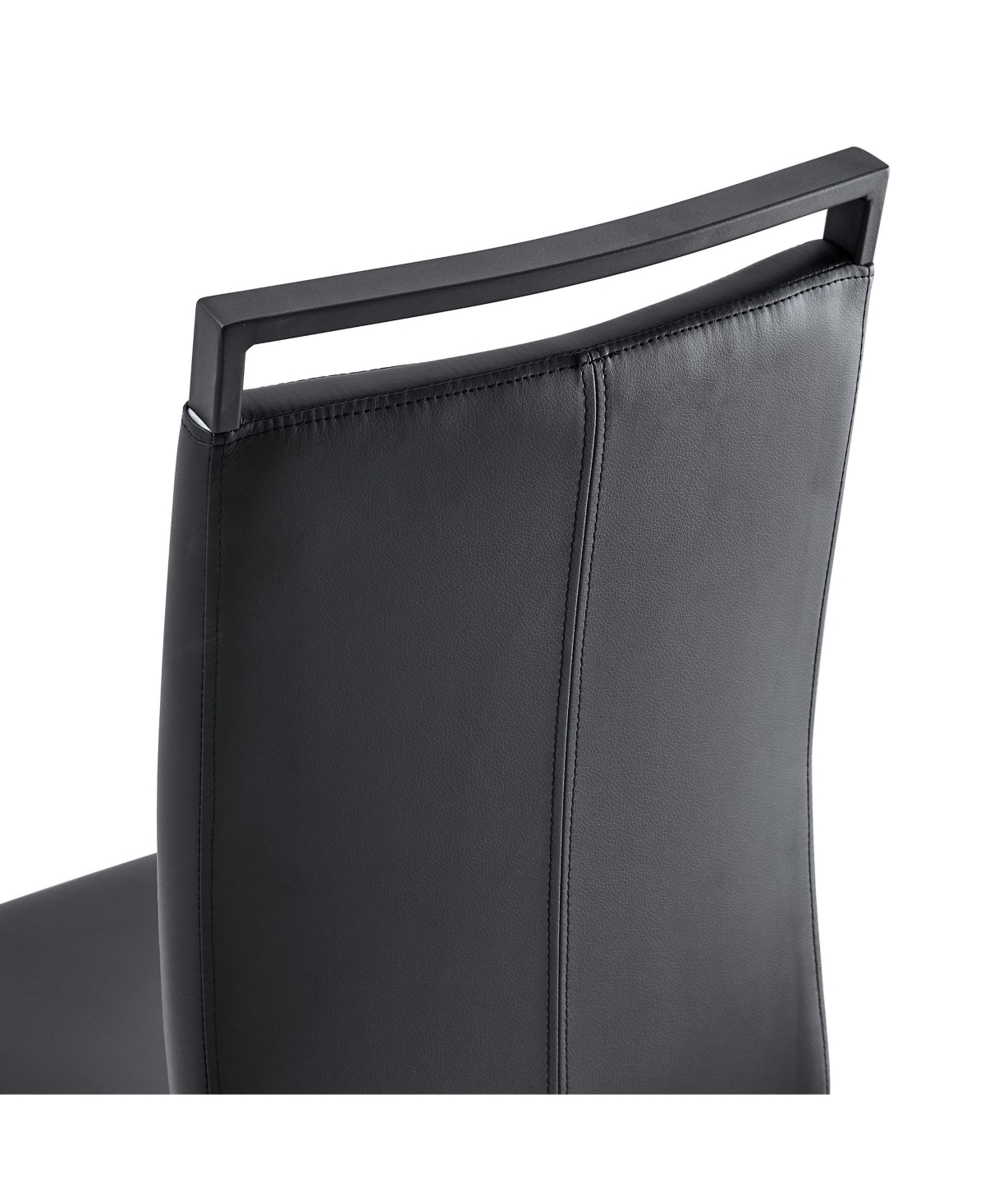 Streamdale Furniture Streamdale Pu Leather Dining Chair Set of 2