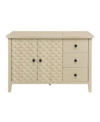 Streamdale Modern 2 Door 3 Drawer Storage Cabinet