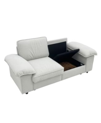 Streamdale   Storage Loveseat - Modern Sofa for Small Spaces