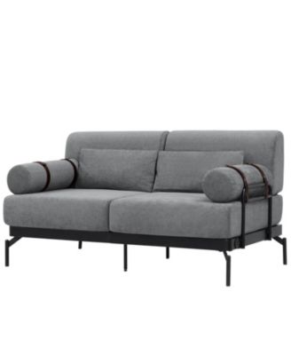 Modern Loveseat Sofa with USB Ports