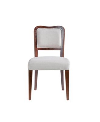 Walnut Upholstered Dining Chairs (Set of 2)