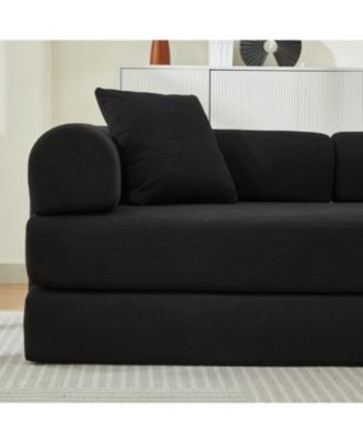 Folding Sofa Bed 78.5" Convertible Couch with Pillows