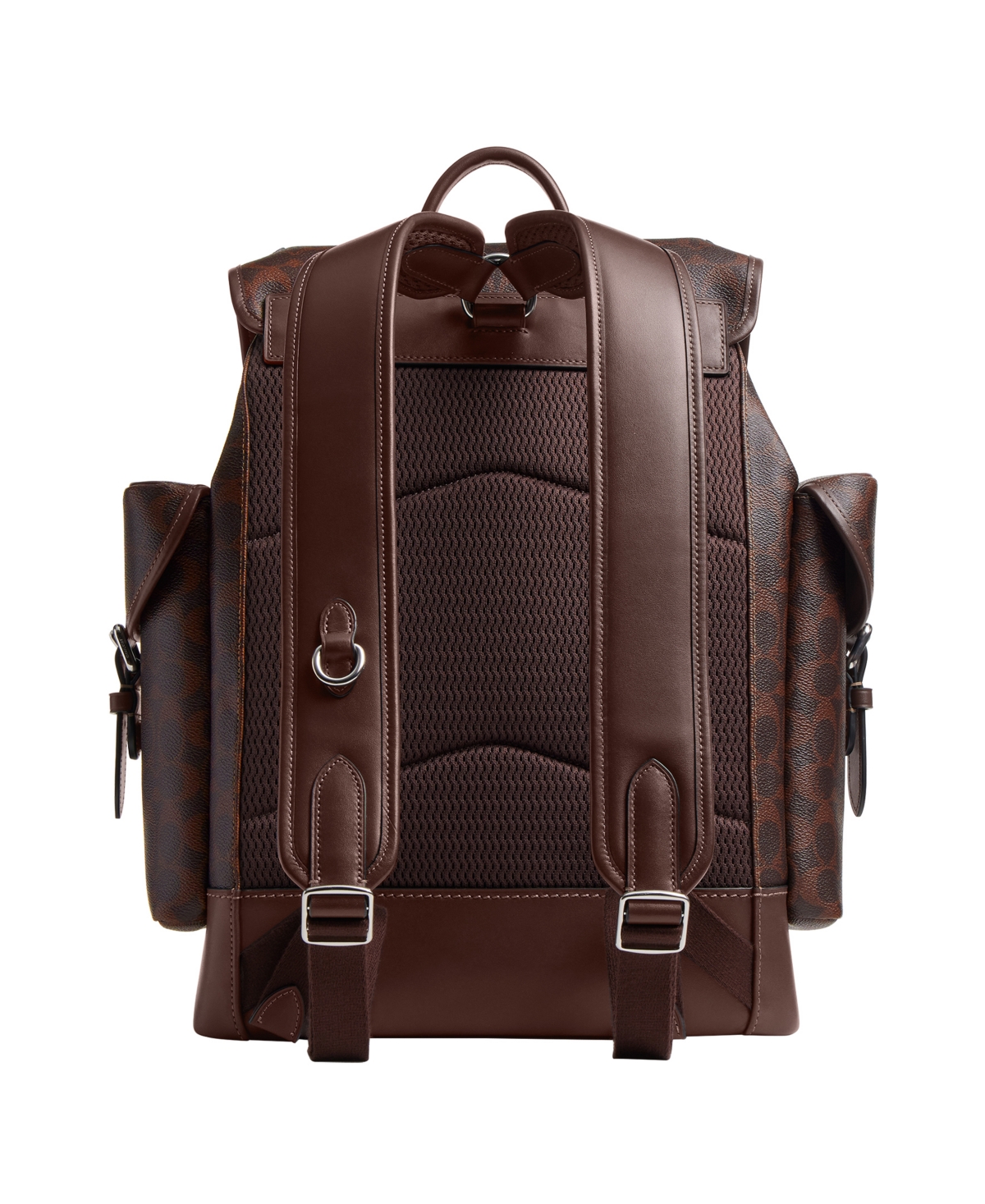 Coach In Signature Canvas Hitch Backpack