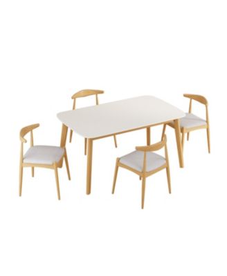 Streamdale Mid-Century 5-Piece Dining Set