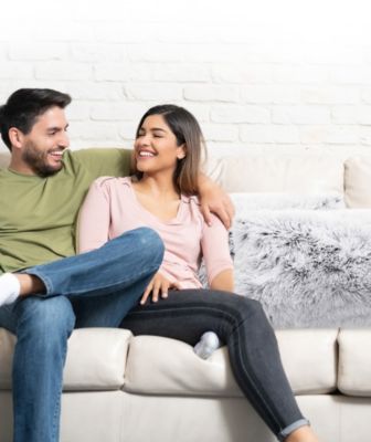 Shaggy 2-Pack Decorative Pillows, 12" x 20"