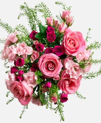 Valentine's Day the Smooch Fresh Flower Bouquet