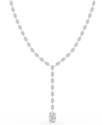 Lab Grown Diamond Necklace (17 ct. t.w.) in 14k White Gold