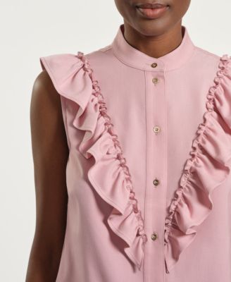 Women's Mandarin Collar Top