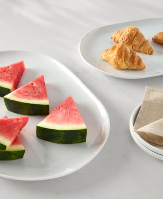 James Ceramic Oval Platters, Set of 2