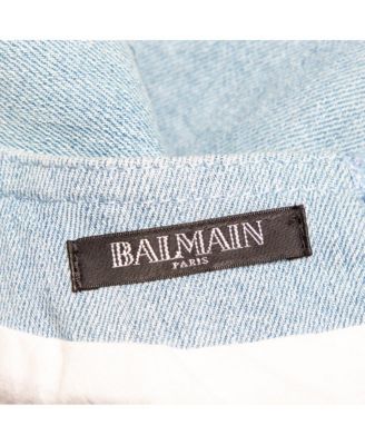 Women's Blue Denim Double Breasted Mini Dress