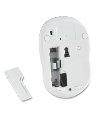 99777 2.4 GHz Frequency/32.8 ft Wireless Range Left/Right Hand Use Silent Wireless Blue LED Mouse - Silver