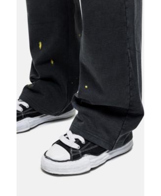 Women's Nevada Black Paint Baggy Jogger