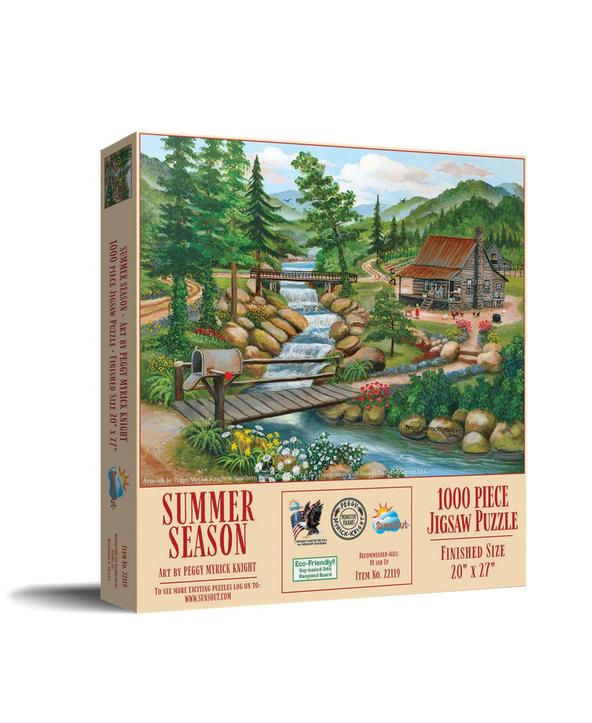 SunsOut Summer Season 1000 piece Jigsaw Puzzle for Adults