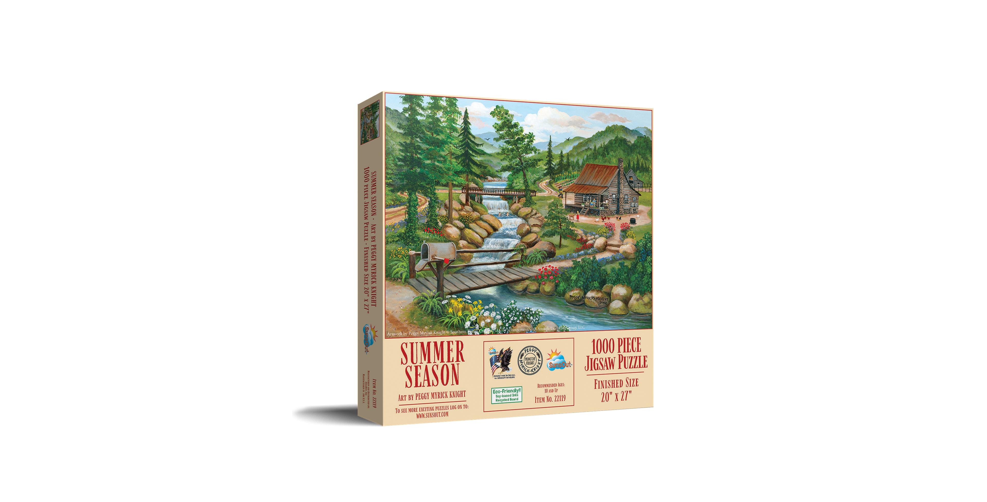 Sunsout Summer Season 1000 Piece Jigsaw Puzzle, Ages 15+