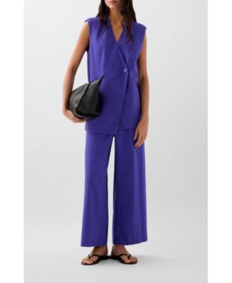 Women's Linen Plain Pant