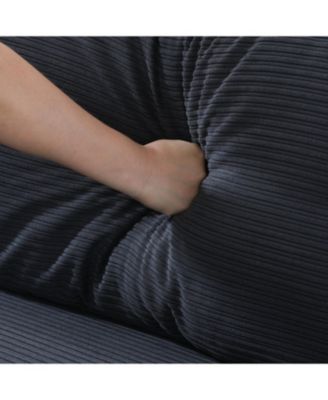 53" Black Sofa - Small Apartment Living