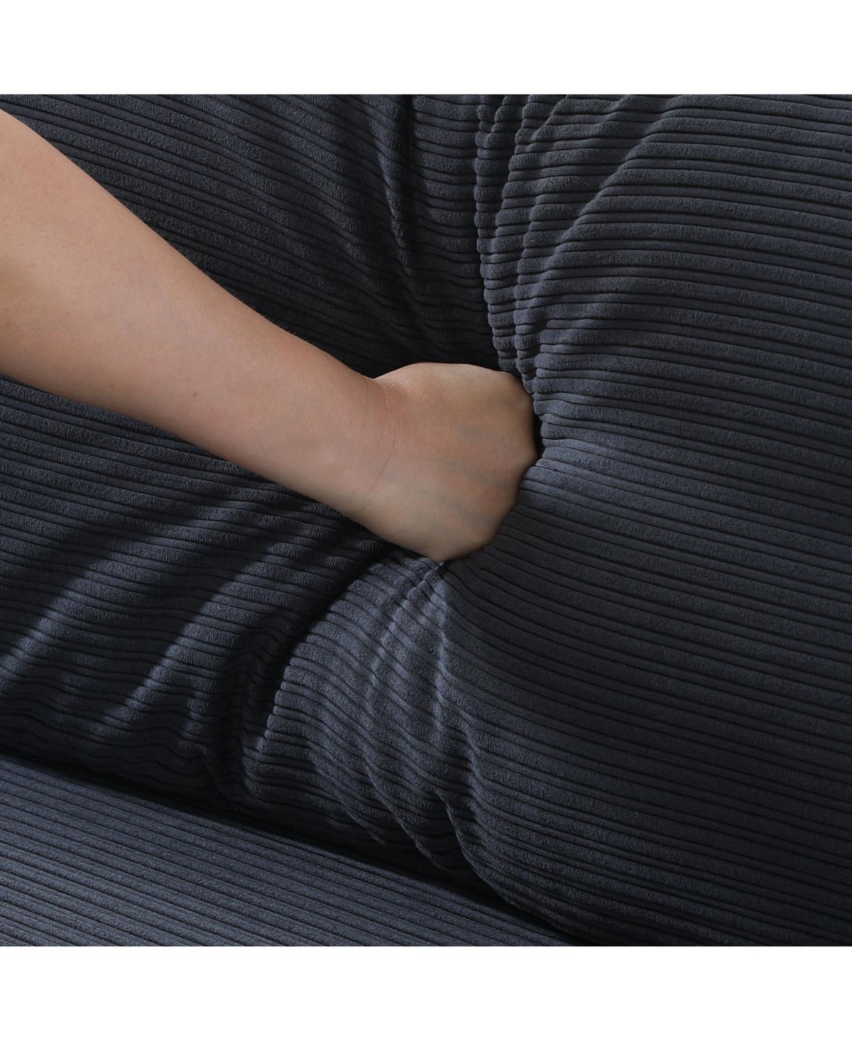 Streamdale Furniture 53" Black Sofa - Small Apartment Living