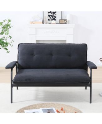 53" Black Sofa - Small Apartment Living