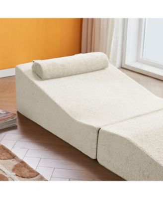 Sponge Sofa Bed- Portable Lounger for Living Room & Bedroom