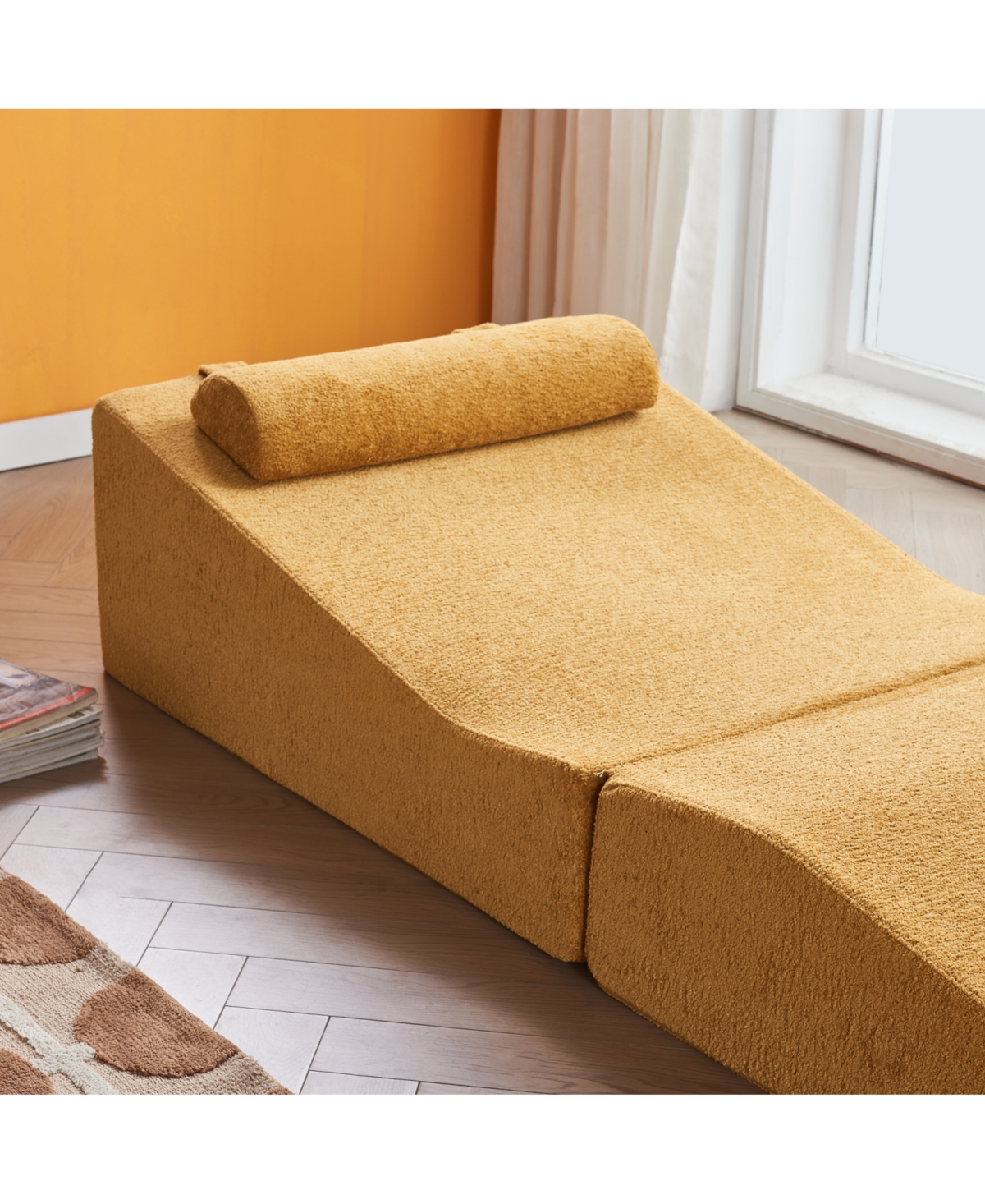 Streamdale Furniture Foldable Sponge Sofa Bed- Portable Lounger for Living Room & Bedroom