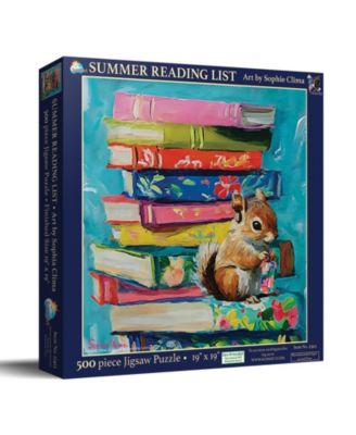 Summer Reading List 500 piece Jigsaw Puzzle for Adults