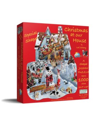 Christmas at Our House 1000 piece Jigsaw Puzzle for Adults Special Shape Christmas