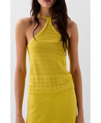 Women's Pointelle Knit Top