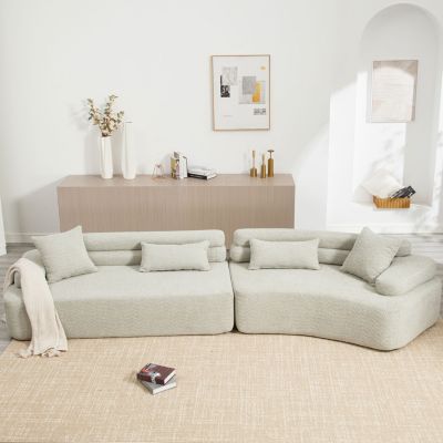 Unique Modeling Upholstered Sleeper Sofa Bed