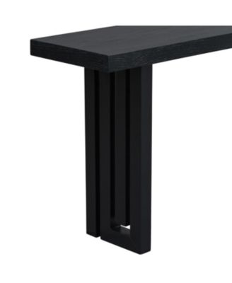  Oak Veneer Console Table - Entryway/Hallway/Living Room