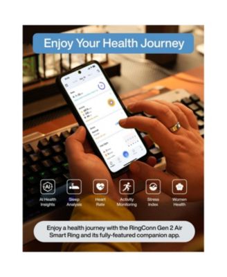 Gen 2 Air Size 8 Galaxy Silver 4842 Fitness Trackers