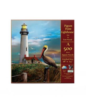 Pigeon Point Lighthouse 500 piece Jigsaw Puzzle for Adults